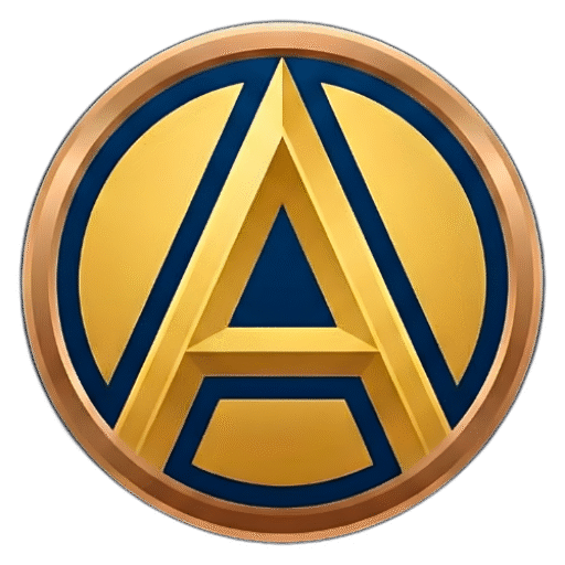 Achilles Roofing & Exterior Brand Icon - Gold A Shield Emblem