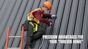 Excellence in every detail. Achilles Roofing provides expert installation for aluminum metal roofing, ensuring critical junctions like valleys are watertight and durable.
